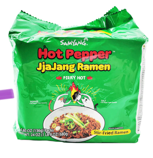 Samyang Hot Pepper Jjajang Stir-Fried Ramen