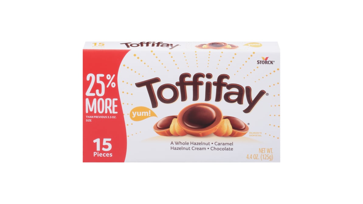 Toffifay Caramel Hazelnut & Chocolate Candy (15 ct)