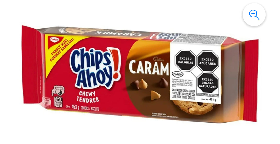 Chips Ahoy Chewy CARAMILK Chocolate Chip Cookies - Canada