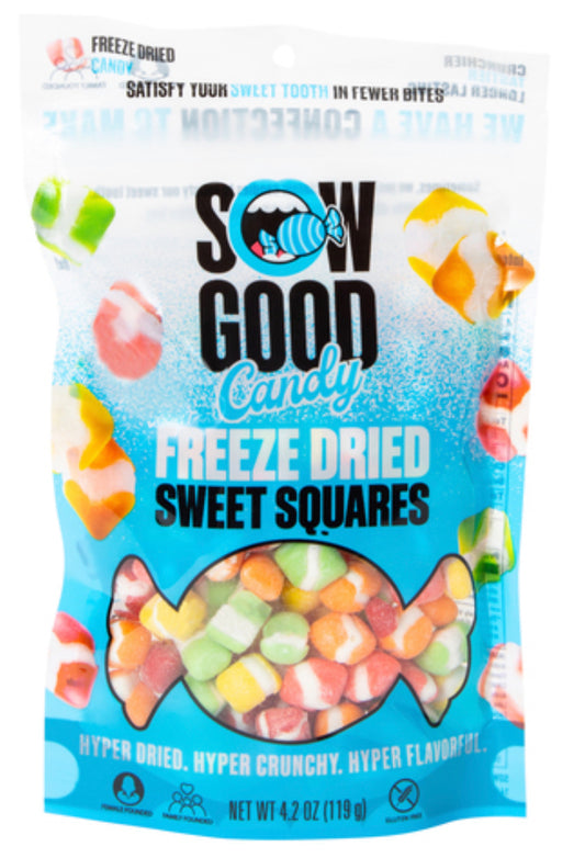 Sow Good™ Freeze Dried Sweet Squares Candy 4.2oz