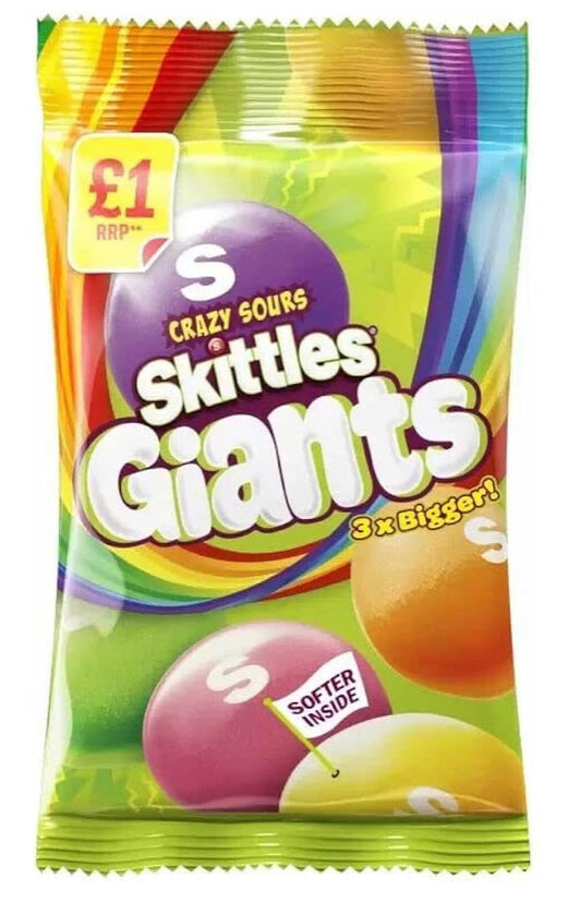 Skittles Crazy Sours Giants