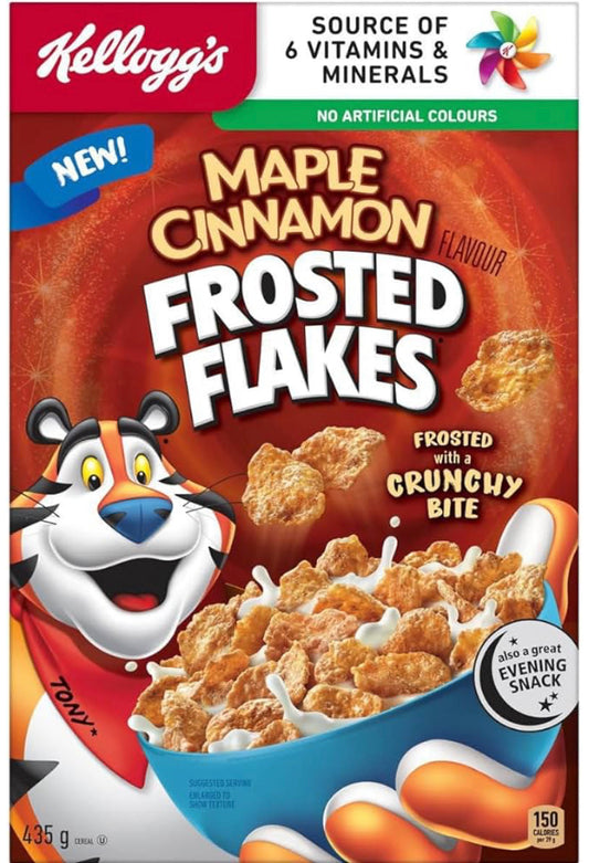 Kellogg's Maple Cinnamon Frosted Flakes Cereal