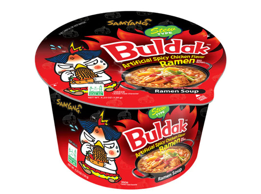 Samyang Buldak Ramen Bowl, Stew Style, Hot Chicken Flavor