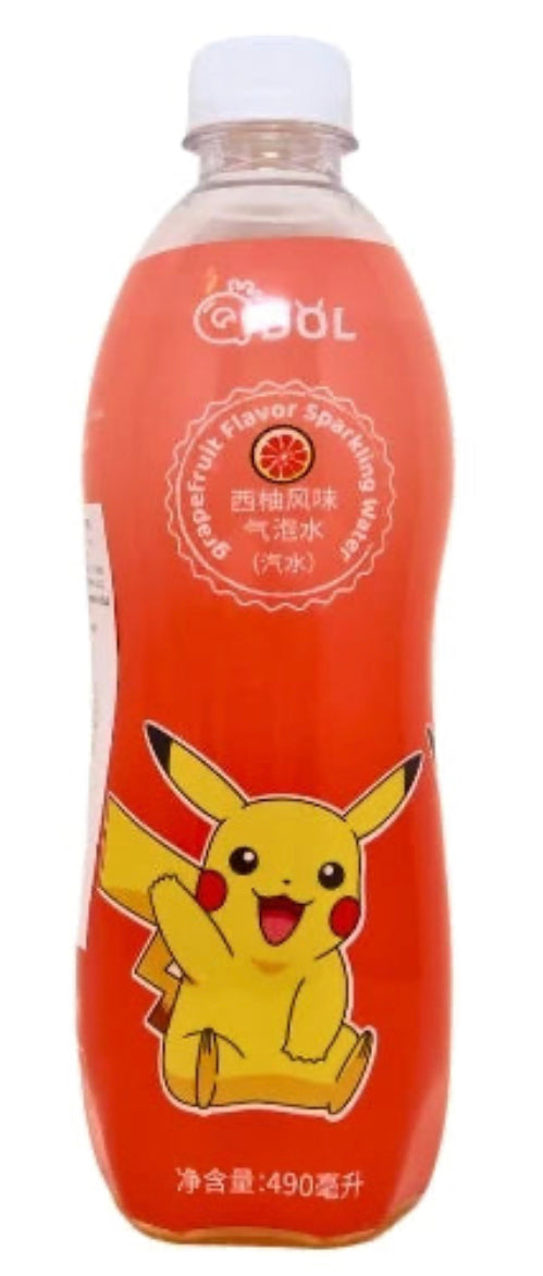 Pokémon Grapefruit Flavor Sparkling Water