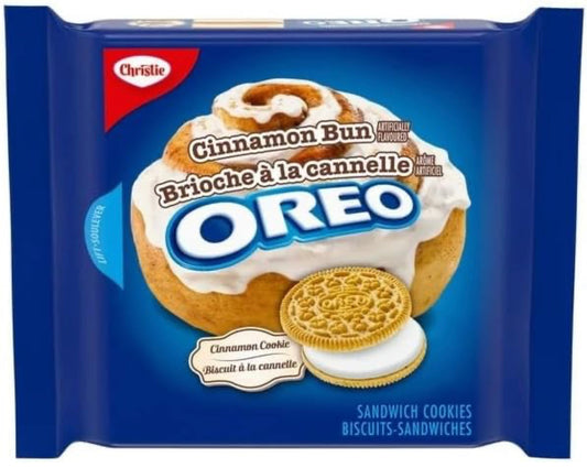 Oreo Cinnamon Bun Sandwich Cookies - Canada