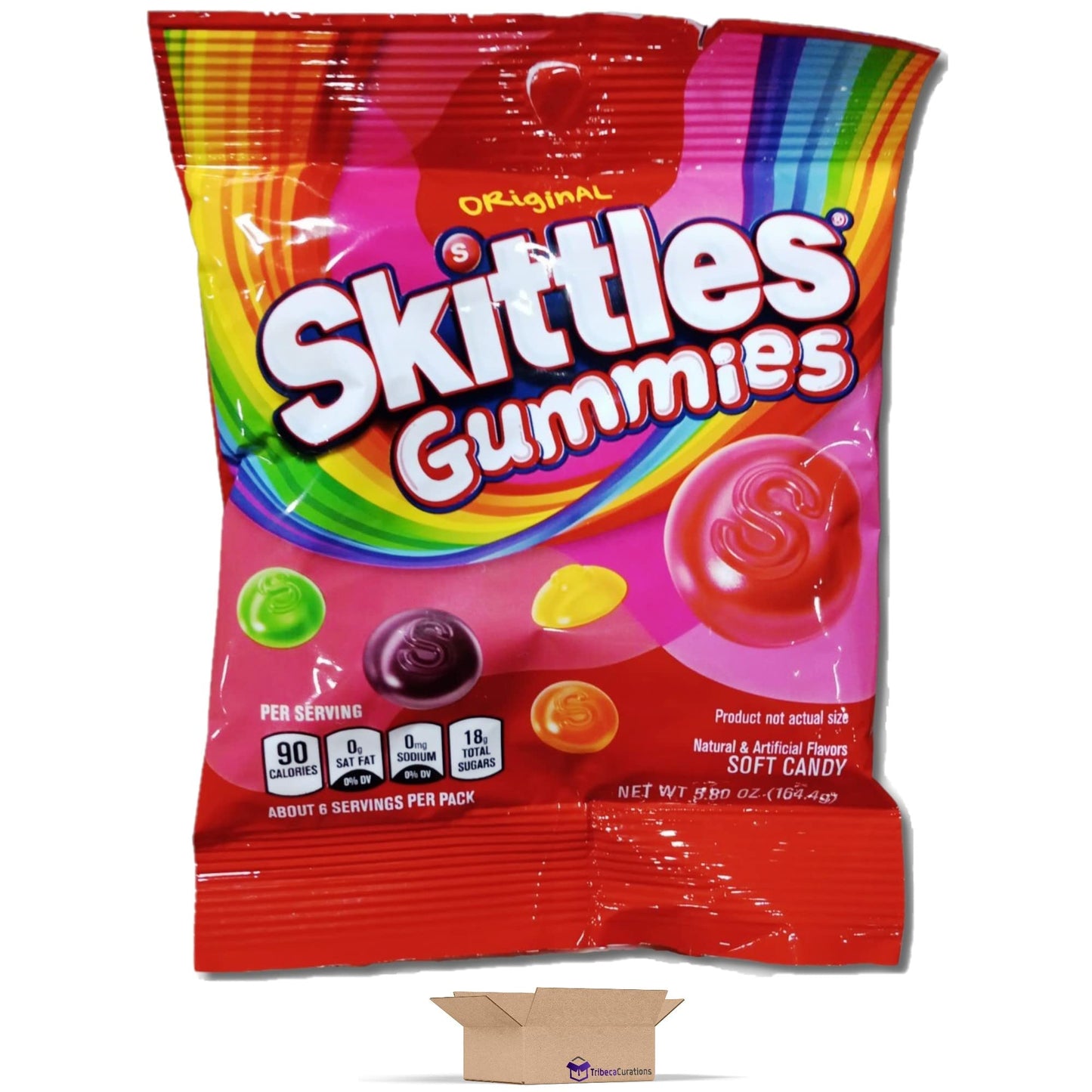 SKITTLES Original Gummy Candy