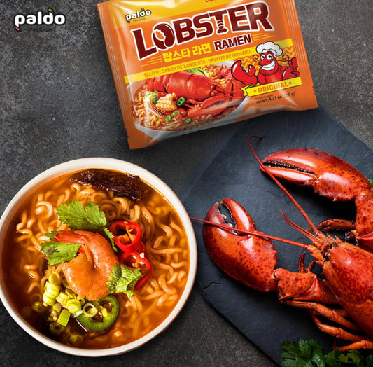 Paldo Fun & Yum Lobster Flavored Noodle Soup Original