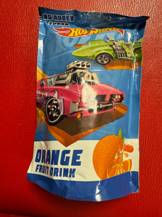 Hot Wheels Orange Fruit Drink