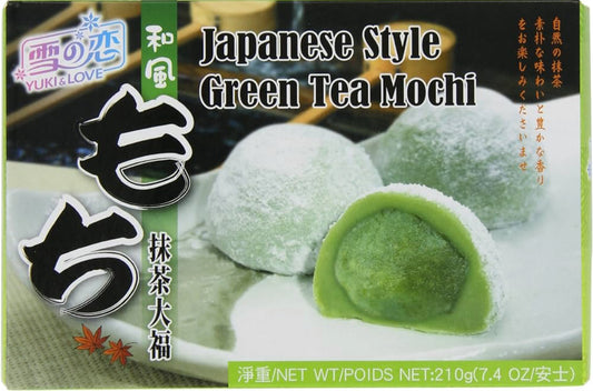 Yuki & Love Japanese Style Mochi, Green Tea