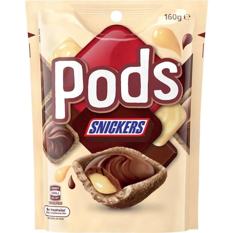 Pods Snickers 160g