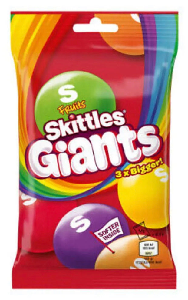 Skittles Giants Fruit Bag