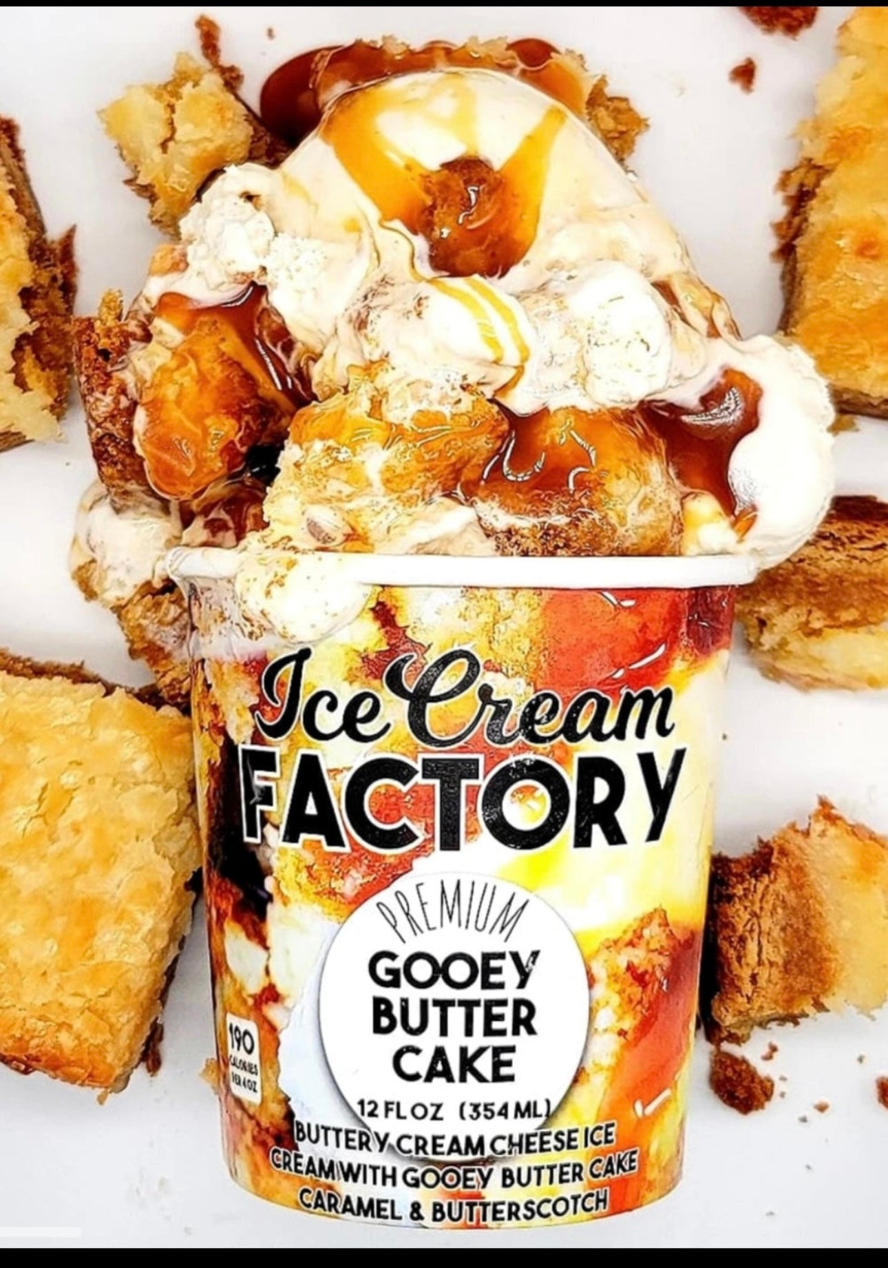 Ice Cream Factory- Gooey Butter Cake