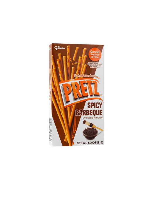 Spicy Barbeque Pretz - Baked Pretzel Sticks -Thailand