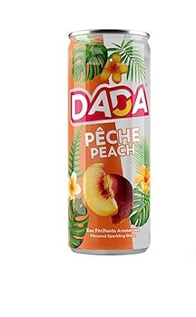 Dada – Sparkling Water Peach Flavour Slim - Paris, France