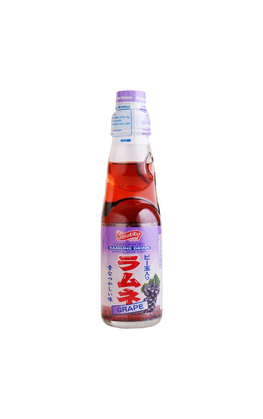 Ramune Soda - Grape Flavor, 6.76fl oz