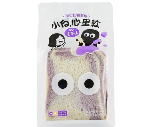 Soft Inside Toast Bread Taro Flavor