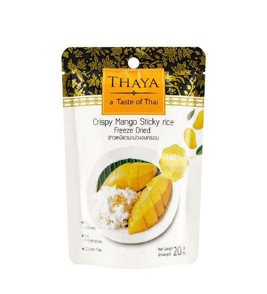 Freeze Dried Crispy Mango Sticky Rice