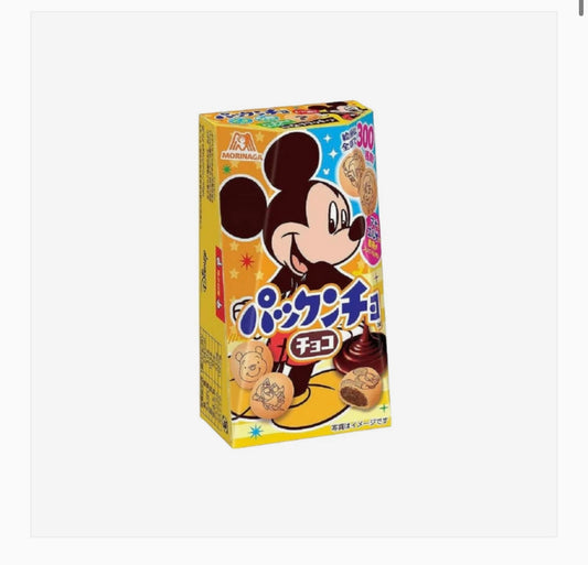 MORINAGA PAKKUNCHO CHOCOLATE BISCUITS- DISNEY