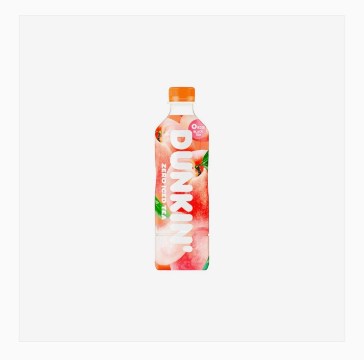 DUNKIN ZERO ICED TEA WHITE PEACH(Product of South Korea)