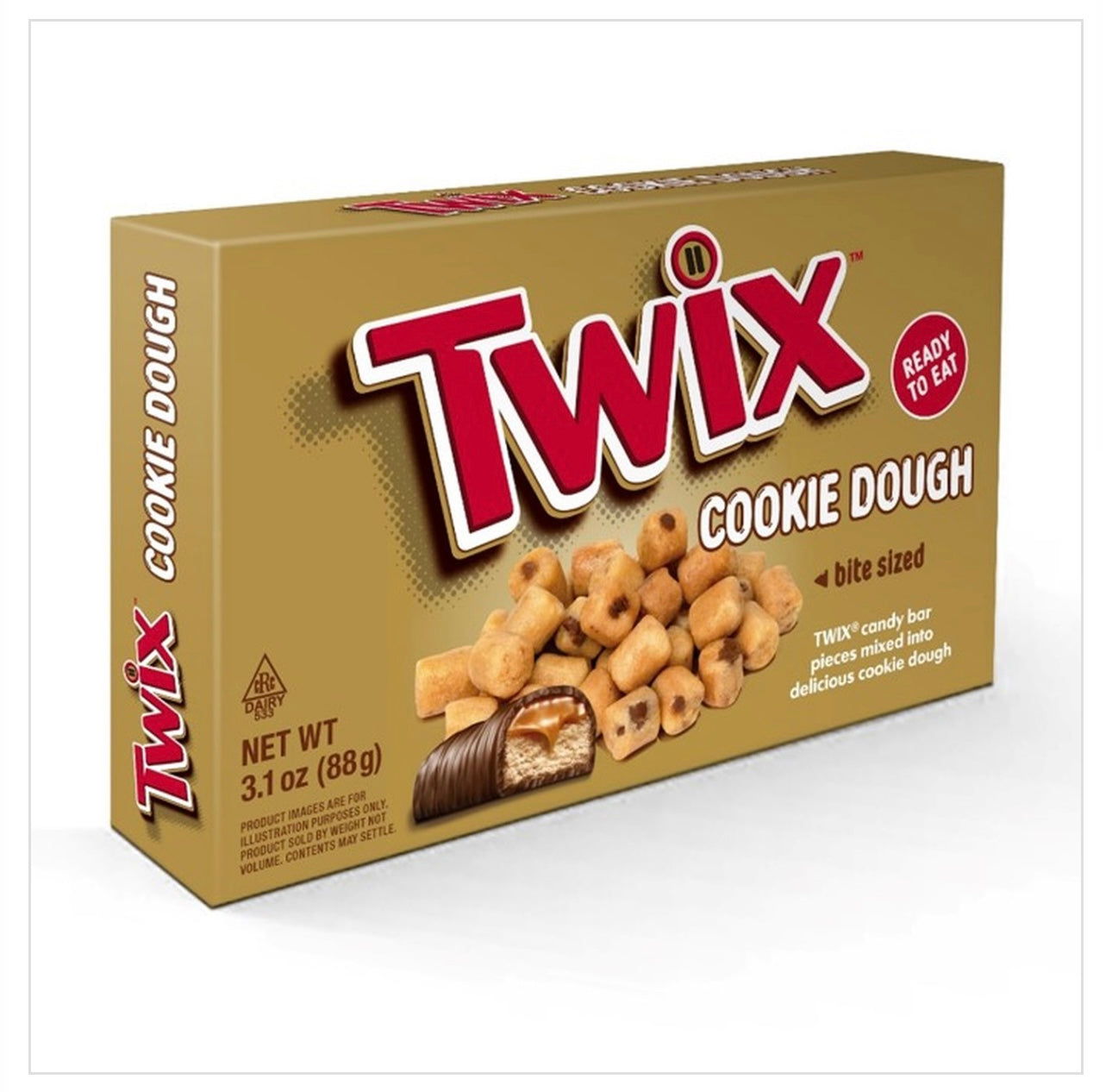 Theater Box Candy - Twix Cookie Dough Bites