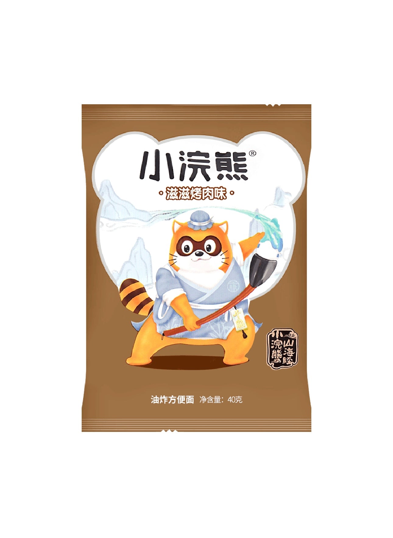 Little Raccoon Crispy Noodles - BBQ Flavor,