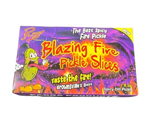 Parga Blazing Fire Pickle Slices Spicy Dill Pickle - Mexico