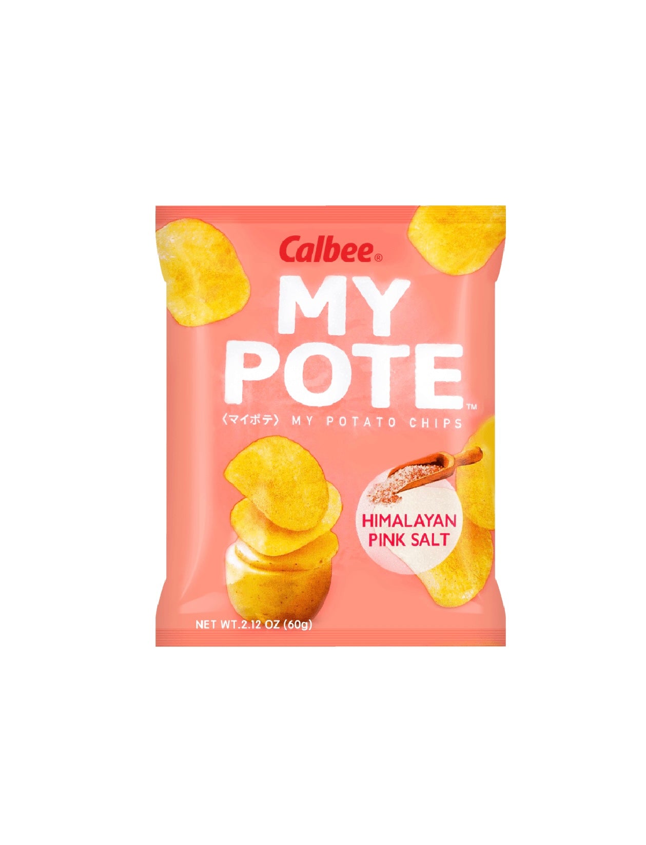 Calbee MY POTE Himalayan Pink Salt Potato Chips