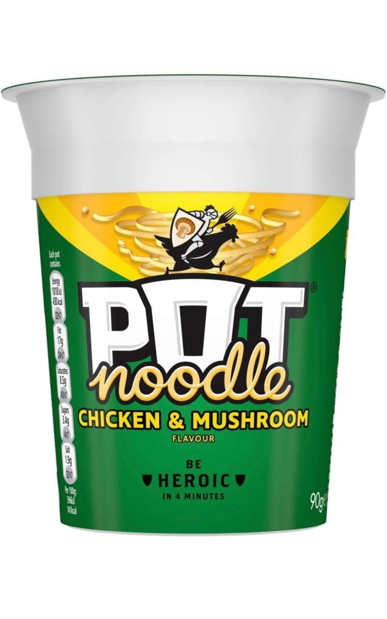 Pot Noodle Chicken and Mushroom