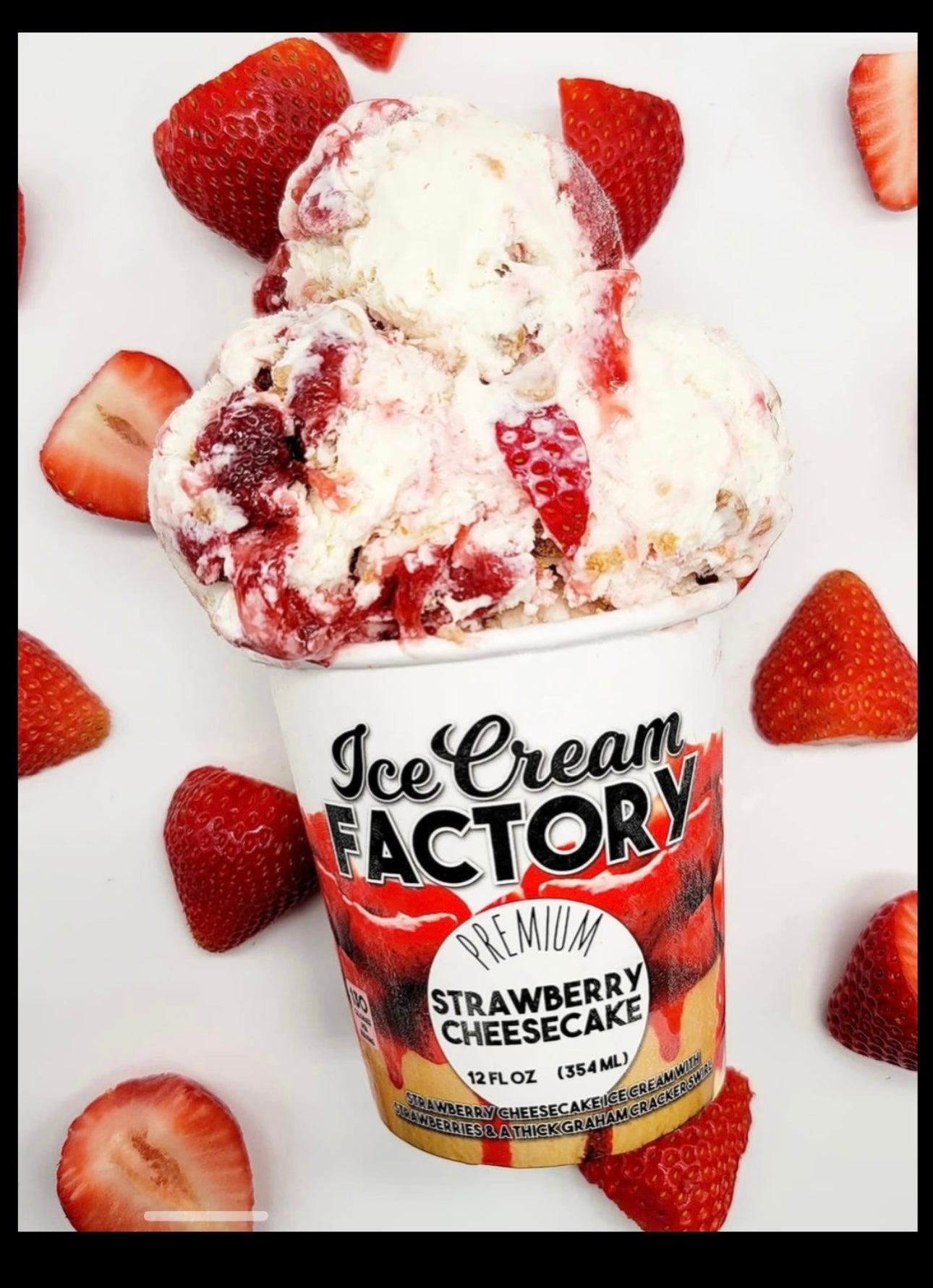 Ice Cream Factory- Strawberry Cheesecake