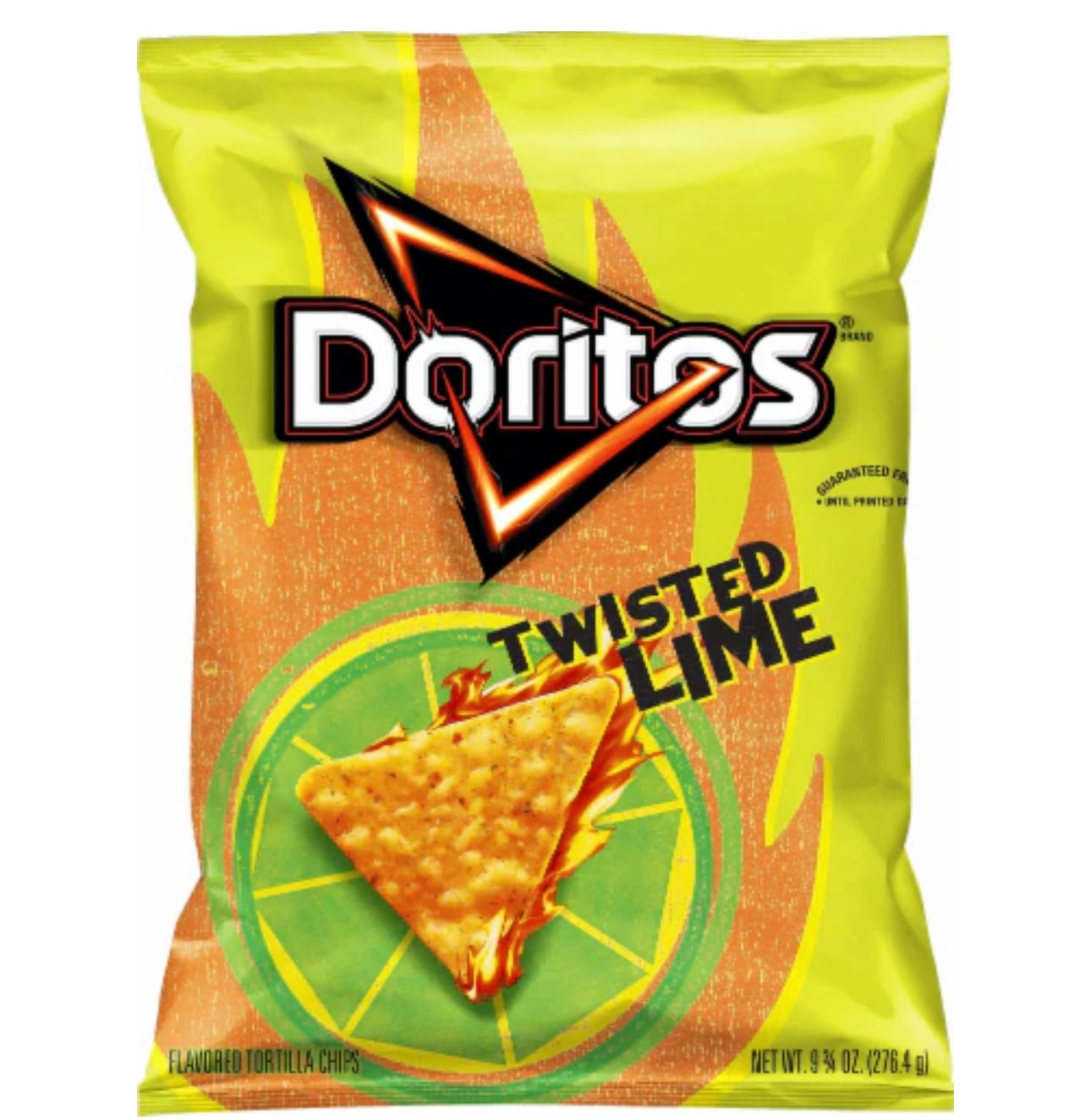 Doritos Twisted Lime Flavored Tortilla Chips - Canada