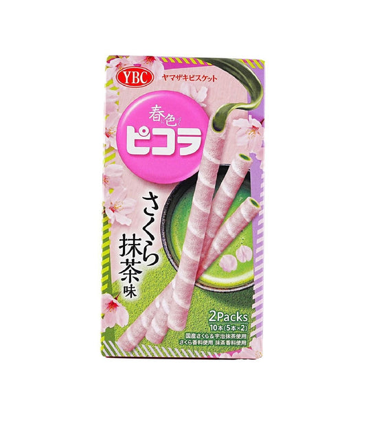 Sakura Matcha Cream Roll