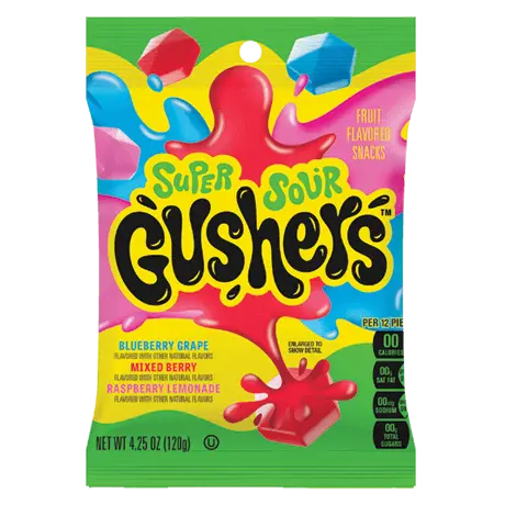 GUSHERS
super sour berry pouch