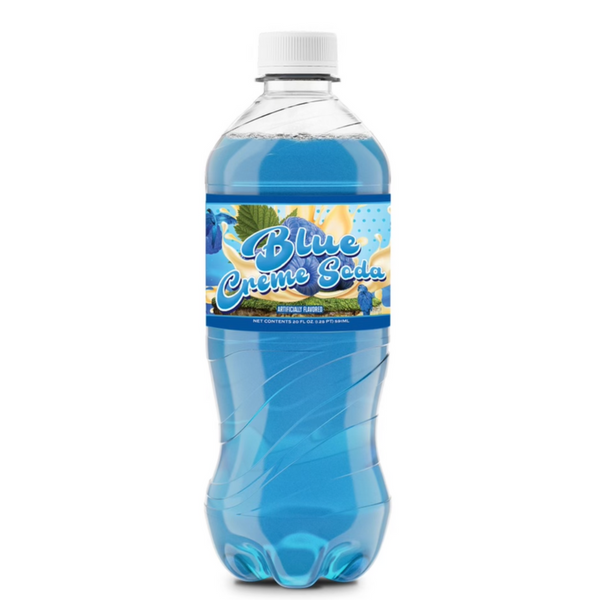 Exotic Pop Tropical Blue Crème Soda