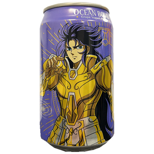 OCEAN BOMB SAINT SEIYA GRAPE YOGURT 330ML (Taiwan)