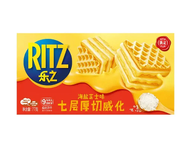 Ritz Wafer Biscuit Sea Salt Cheese 77g (China)