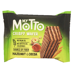 My Motto Crispy Wafer Hazelnut Cocoa 30g Product of Bulgaria