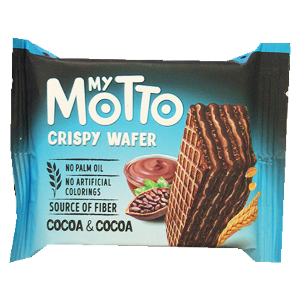 My Motto Crispy Wafer Cocoa 30g, Product of Bulgaria