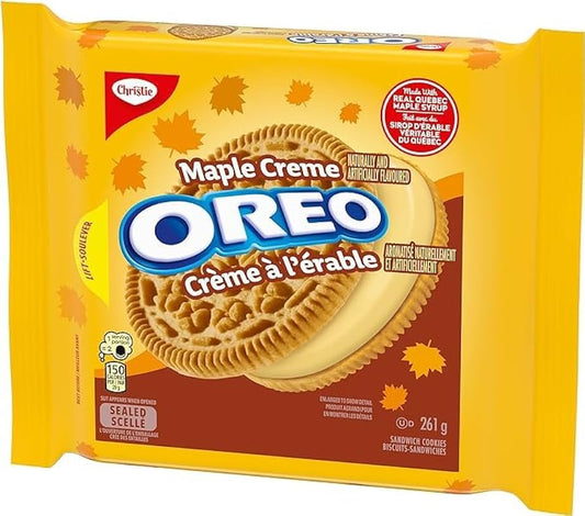 OREO Maple Creme is the first permanent flavour released exclusively in Canada!