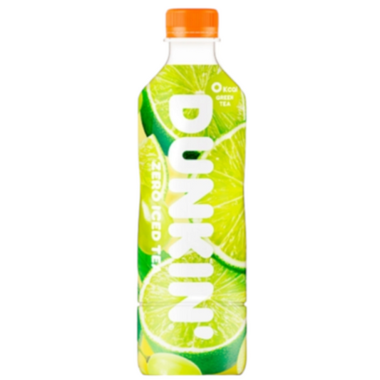 Dunkin’ Zero Iced Tea Shine and Lime Korean