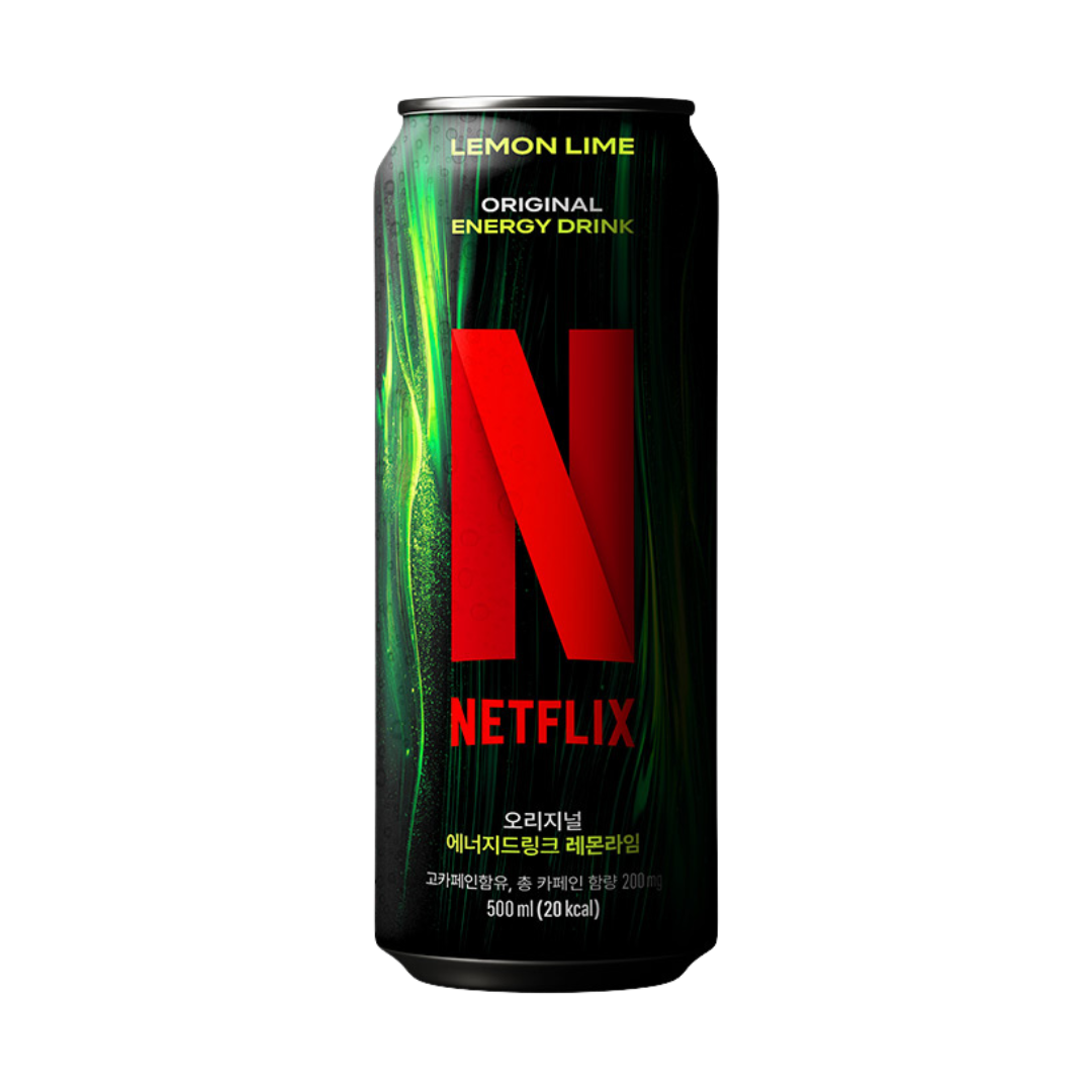 Netflix Lemon Lime Energy Drink (Korea)