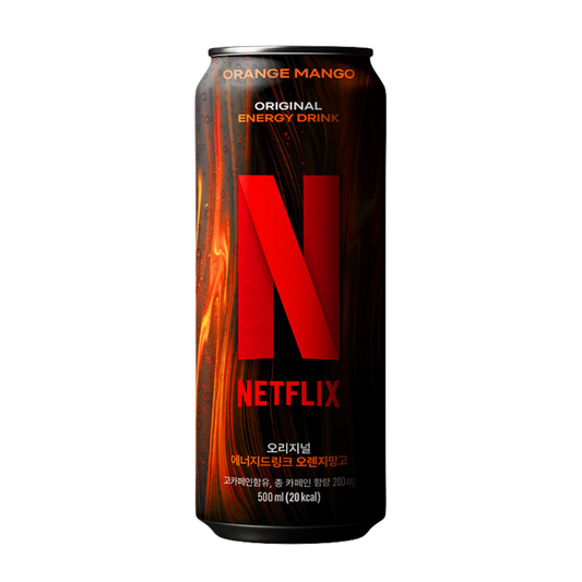 Netflix Orange Mango Energy Drink (Korea)