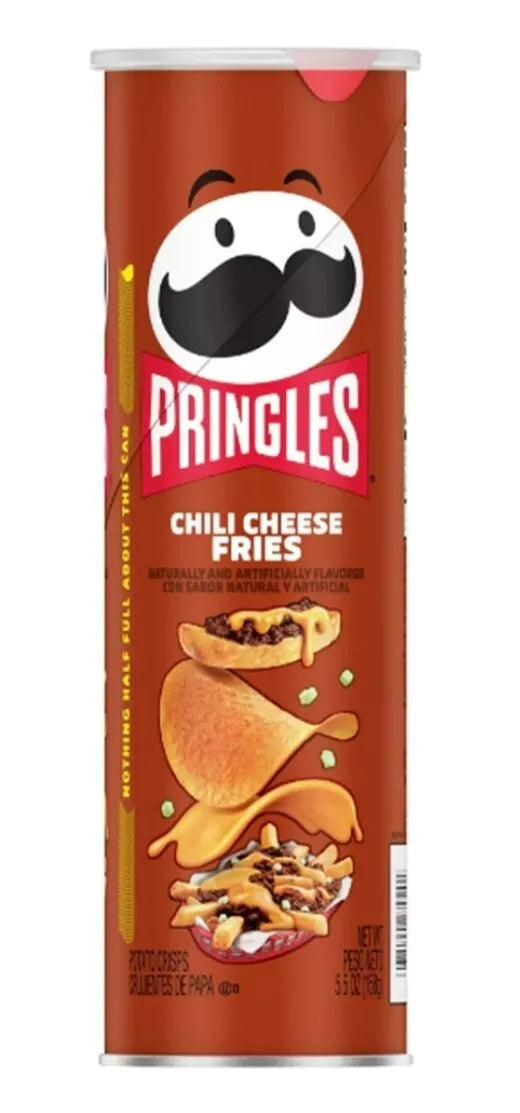 Pringles Chili Cheese Fries Flavored Chips