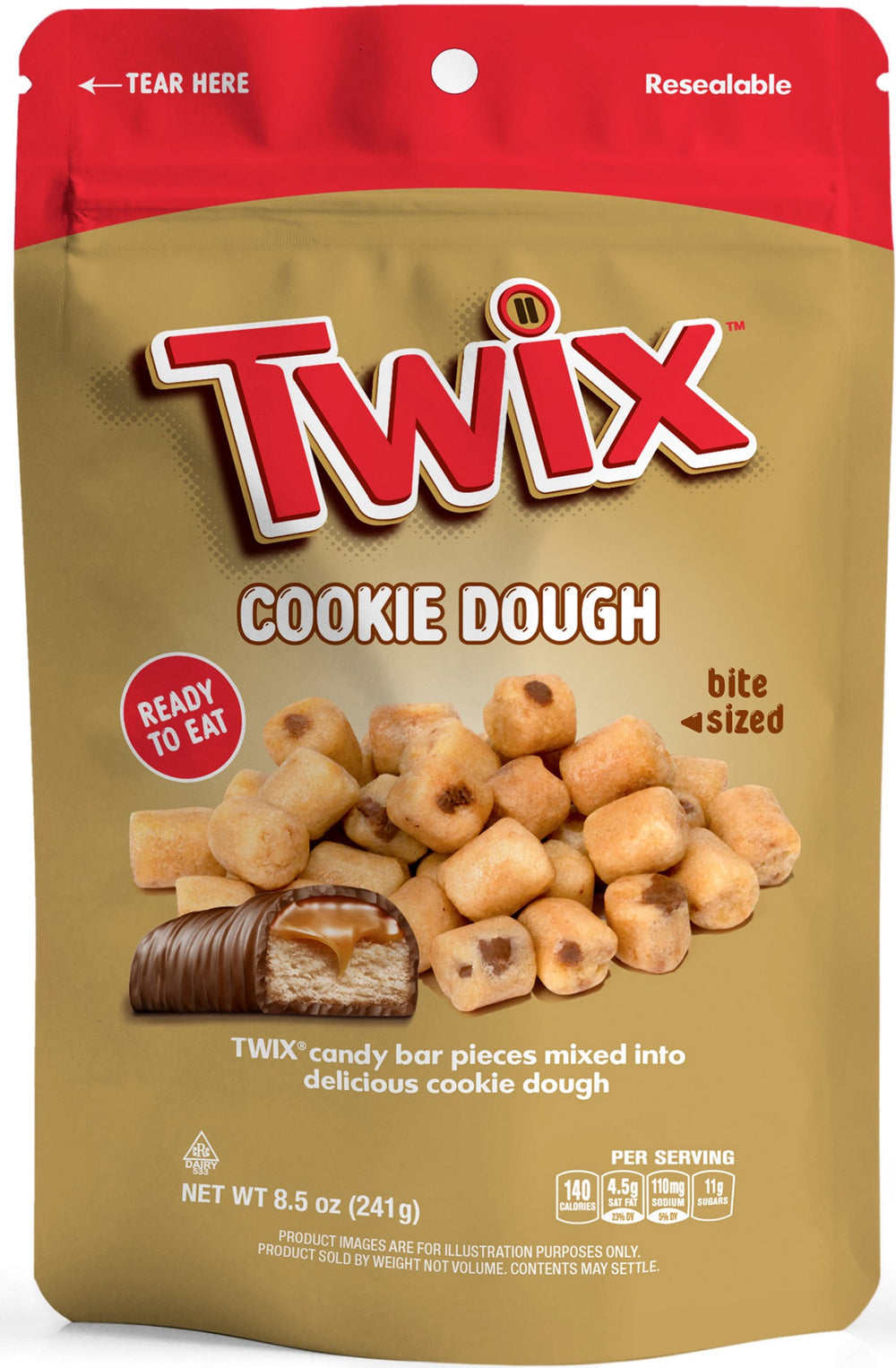 Twix Cookie Dough Bag