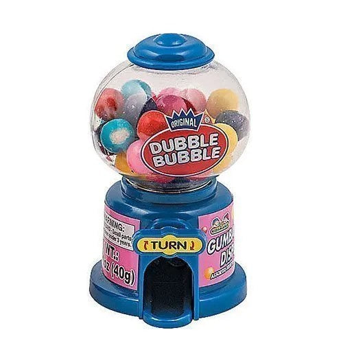 Kidsmania Dubble Bubble Gumball Dispensers Blue