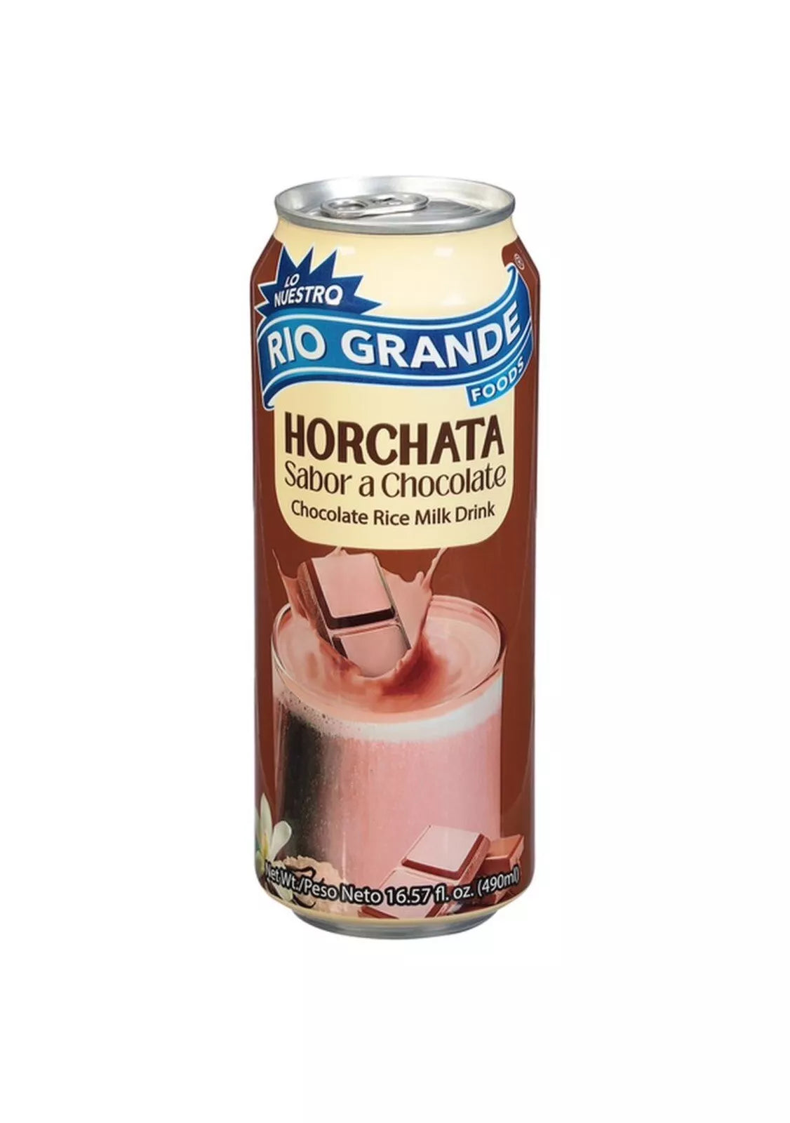 Spanish Mexican Rio Grande Horchata Chocolate Rice Drink Can