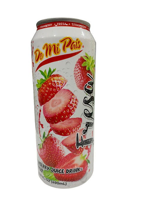 Strawberrry juice drinks with pulp