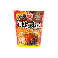 Yuk Gae Jang Spicy Ramen - Instant Cup Noodles, 2.19 oz - Korean