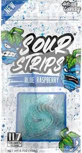 Sour Strips Raspberry Flavored Sour Candy Strips