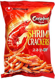 Nongshim Shrimp Crackers Gochujang flavor - Korea