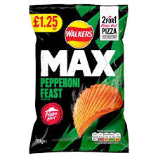 Walkers Max Pepperoni Feast - United Kingdom